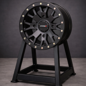 ROUE 15X7 4/137 6+1 (+45MM) SB4 NOIR MAT