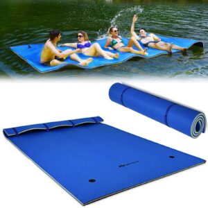 MAUI TAPIS FLOTTANT MAT 15 PIEDS NOIR ET BLEU