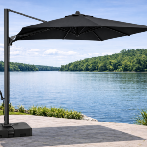 PARASOL OASIS DELUXE MULTI AJUSTABLE (GRIS/CHARBON)