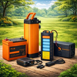 BATTERIES POUR VOITURETTES DE GOLF, VÉLOS ET VÉHICULES ÉLECTRIQUES