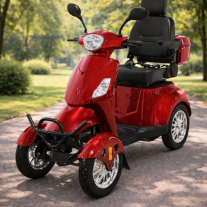 QUADRIPORTEUR RICKSHAW 4 X 4 (ROUGE FONCÉ)